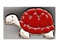 Turtle  Red & White Spain  Metal. Uploaded by Granotius